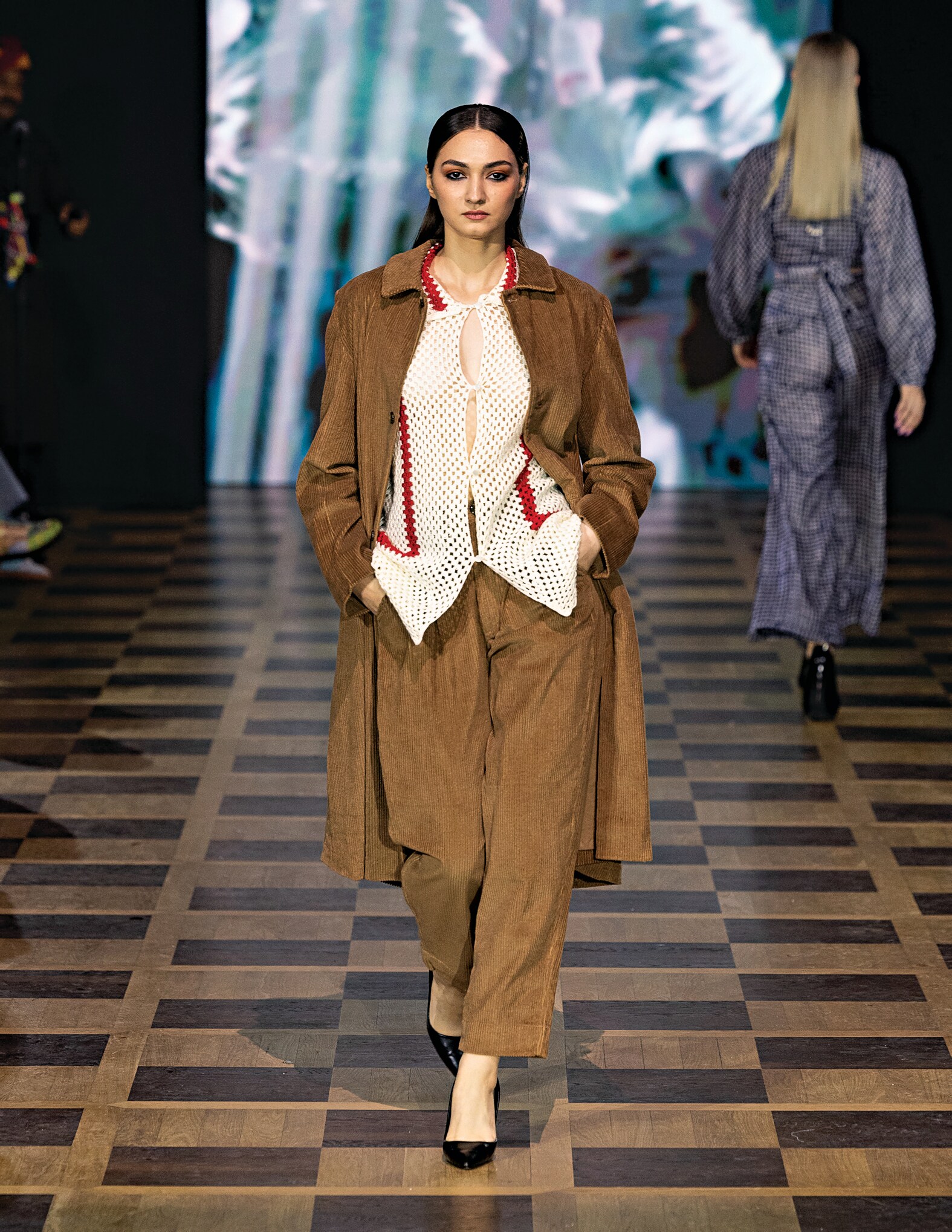 A design shown by Naushad Ali. (BRICS+ Fashion Summit)
