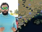Aakash Nambiar completed the 104 km run in 17 hours and 20 minutes. Aakash Nambiar completed the 104 km run in 17 hours and 20 minutes.