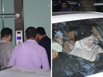 Salman Khan arriving at sister Arpita Khan's home in Mumbai on Sunday. Sshura Khan was also spotted. Salman Khan arriving at sister Arpita Khan's home in Mumbai on Sunday. Sshura Khan was also spotted.