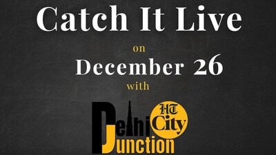 Catch it Live on December 26 Catch it Live on December 26