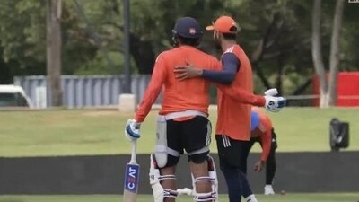 Virat Kohli and Rohit Sharma were spotted at the Centurion nets on Sunday ahead of the 1st IND vs SA Test match Virat Kohli and Rohit Sharma were spotted at the Centurion nets on Sunday ahead of the 1st IND vs SA Test match