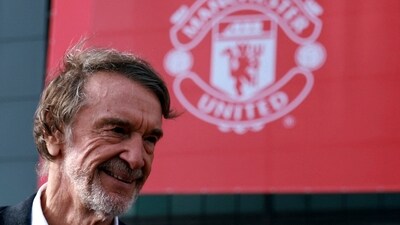 Ineos chairman Jim Ratcliffe is pictured at Old Trafford in Manchester (REUTERS)