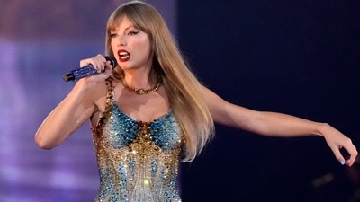 FILE - Taylor Swift performs during "The Eras Tour," Aug. 7, 2023, at SoFi Stadium in Los Angeles. Swift is adding one more accolade to her repertoire this year: a resolution recognizing 2023 as the Taylor Swift era in her home state of Pennsylvania. The resolution passed the state House of Representatives on Wednesday, Dec. 13. (AP Photo/Chris Pizzello, File) (Chris Pizzello/Invision/AP) FILE - Taylor Swift performs during "The Eras Tour," Aug. 7, 2023, at SoFi Stadium in Los Angeles. Swift is adding one more accolade to her repertoire this year: a resolution recognizing 2023 as the Taylor Swift era in her home state of Pennsylvania. The resolution passed the state House of Representatives on Wednesday, Dec. 13. (AP Photo/Chris Pizzello, File) (Chris Pizzello/Invision/AP)