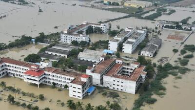 The central and Tamil Nadu governments had sparred over the flood situation in the southern state after Union finance minister Nirmala Sitharaman countered chief minister MK Stalin’s claim of a delay by the IMD in issuing a weather warning. (PTI) The central and Tamil Nadu governments had sparred over the flood situation in the southern state after Union finance minister Nirmala Sitharaman countered chief minister MK Stalin’s claim of a delay by the IMD in issuing a weather warning. (PTI)