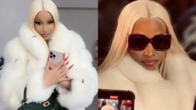 Cardi B and Nicki Minaj (Instagram) Cardi B and Nicki Minaj (Instagram)