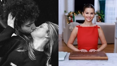 Selena Gomez, Benny Blanco (Benny Blanco IG, Selena + Chef: Home for the Holidays) Selena Gomez, Benny Blanco (Benny Blanco IG, Selena + Chef: Home for the Holidays)