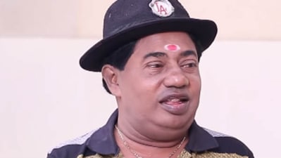 Tamil comedy actor Bonda Mani succumbed to kidney-related ailments in Chennai on Saturday. Tamil comedy actor Bonda Mani succumbed to kidney-related ailments in Chennai on Saturday.