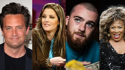 Matthew Perry, Lisa Marie Presley, Angus Cloud, and Tina Turner died in 2023 Matthew Perry, Lisa Marie Presley, Angus Cloud, and Tina Turner died in 2023