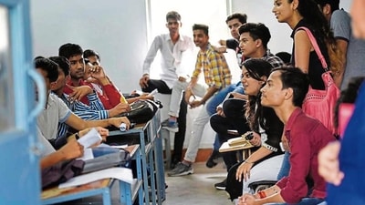 Some PG students asked their juniors to re-introduce themselves at the ladies hostel of the institute, which the juniors refused. (HT/Representative Photo)