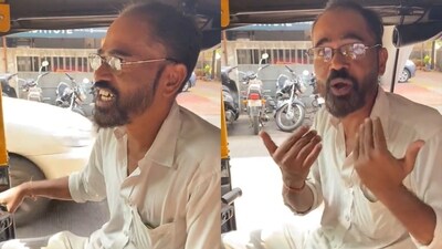 The auto driver said that his earnings have also increased after he started accepting UPI payments. (X/@Gautaamm) The auto driver said that his earnings have also increased after he started accepting UPI payments. (X/@Gautaamm)