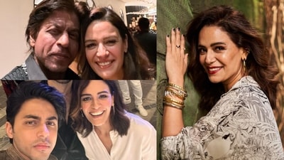Mons Singh photos with Shah Rukh Khan and Aryan Khan. Mons Singh photos with Shah Rukh Khan and Aryan Khan.
