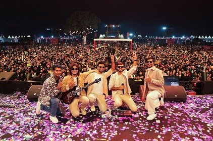 Antariksh the band will perform at the festival, today.