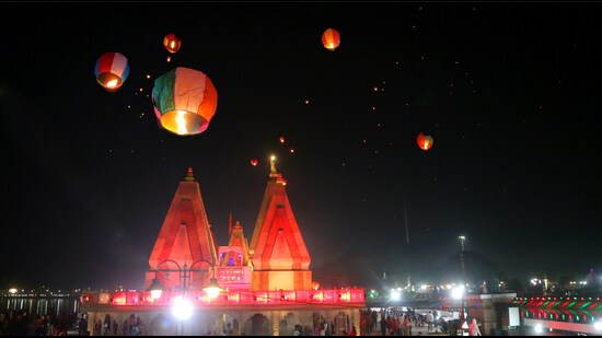 Handicrafts made by jail inmates garner ₹8L revenue at Gita Mohatsav. (HT PHOTO)