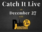 Catch it Live on December 27 Catch it Live on December 27