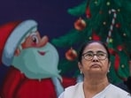 West Bengal Chief Minister Mamata Banerjee during the inauguration of the 
 Kolkata Christmas Festival at Allen Park, in Kolkata.