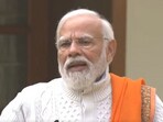 Prime Minister Narendra Modi addressing the Chrismas programme at his residence on Monday. Prime Minister Narendra Modi addressing the Chrismas programme at his residence on Monday.
