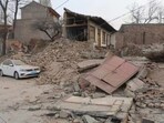 An overnight earthquake killed nearly 149 people in northwestern China. An overnight earthquake killed nearly 149 people in northwestern China.