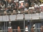 Families of hostages held in Gaza protest during a speech by Prime Minister Benjamin Netanyahu in the Knesset. Families of hostages held in Gaza protest during a speech by Prime Minister Benjamin Netanyahu in the Knesset.