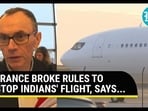 French lawyer on grounding of flight French lawyer on grounding of flight