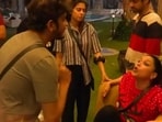 Munawar Faruqui and Mannara Chopra had an ugly fight in the Bigg Boss house. Munawar Faruqui and Mannara Chopra had an ugly fight in the Bigg Boss house.