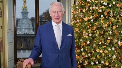 King Charles is seen. King Charles is seen.