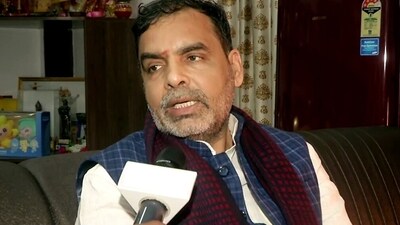 Sanjay Singh, who was elected as the new Wrestling Federation of India (WFI) chief, speaks to the media regarding the suspension of the newly elected body of the WFI by the Union Sports Ministry. (ANI) Sanjay Singh, who was elected as the new Wrestling Federation of India (WFI) chief, speaks to the media regarding the suspension of the newly elected body of the WFI by the Union Sports Ministry. (ANI)