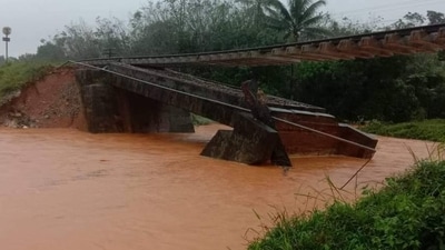 Thailand Floods: Homes and shops were inundated with murky brown waters and residents taking refuge on upper floors.