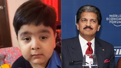 Anand Mahindra's quirky reaction to a child asking for Mahindra Thar in ₹700 Anand Mahindra's quirky reaction to a child asking for Mahindra Thar in ₹700