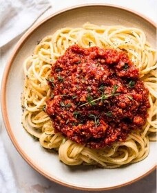 Spaghetti Vegetable Bolognese (Chef Deepak Bhatt) Spaghetti Vegetable Bolognese (Chef Deepak Bhatt)