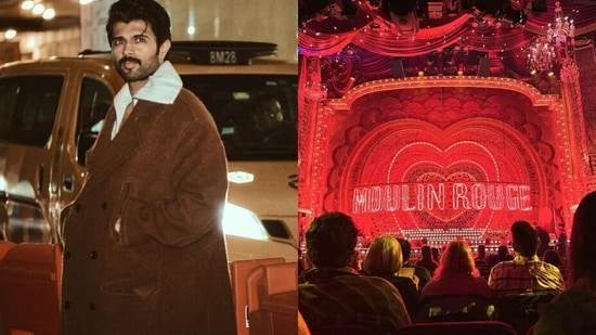 Vijay Deverakonda shared a glimpse of him watching the musical (Instagram)