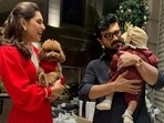 Upasana Konidela, Ram Charan, Lavanya Tripathi, Varun Tej at the Christmas party