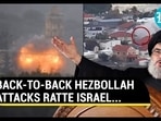 BACK-TO-BACK HEZBOLLAH ATTACKS RATTLE ISRAEL... BACK-TO-BACK HEZBOLLAH ATTACKS RATTLE ISRAEL...