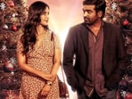 Katrina Kaif and Vijay Sethupathi in Merry Christmas. Katrina Kaif and Vijay Sethupathi in Merry Christmas.