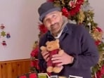 Sunny Deol with his teddy bear in the new Instagram video. Sunny Deol with his teddy bear in the new Instagram video.