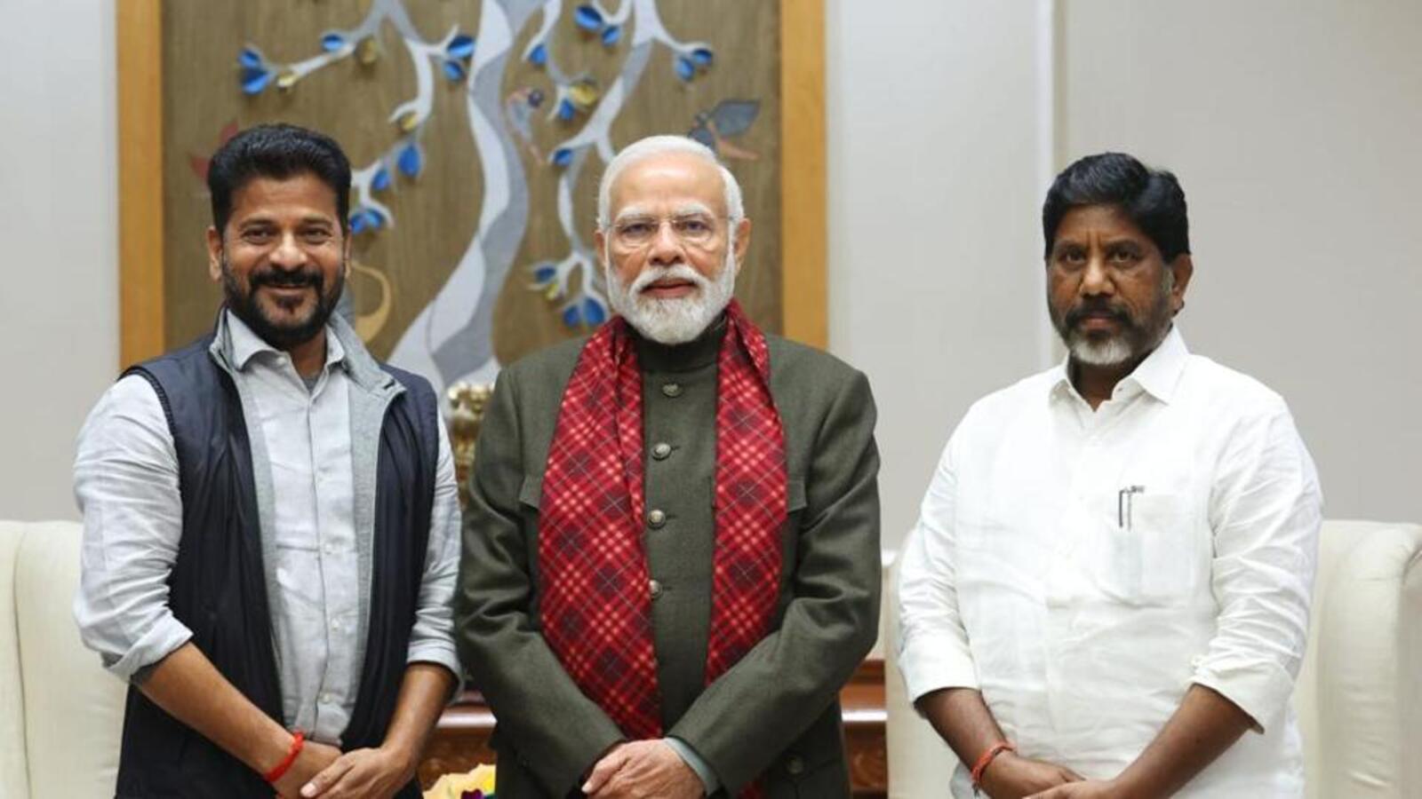Revanth urges PM to grant national status to dam project - Vimarsana News