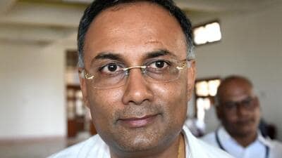 At least three people have died due to Jn.1 variant of Covid-19 in the state, says health minister Dinesh Gundu Rao. (HT photo) At least three people have died due to Jn.1 variant of Covid-19 in the state, says health minister Dinesh Gundu Rao. (HT photo)