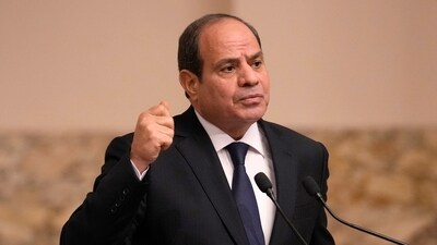 Egyptian President Abdel Fattah el-Sissi (AP)
