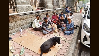 Mumbai, India – Dec 26, 2023: Cochin Street, at Ballard Estate, in Mumbai, India, on Tuesday, Dec 26, 2023. (Photo by Bhushan Koyande/HT Photo) Mumbai, India – Dec 26, 2023: Cochin Street, at Ballard Estate, in Mumbai, India, on Tuesday, Dec 26, 2023. (Photo by Bhushan Koyande/HT Photo)