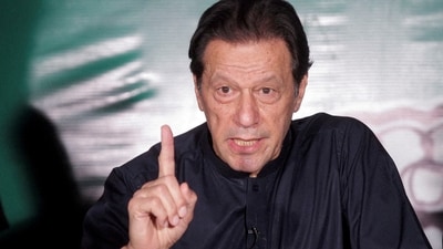 Pakistan's former prime minister Imran Khan. (Reuters)