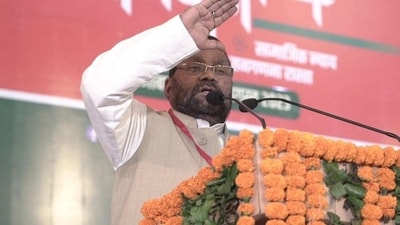 Samajwadi Party leader Swami Prasad Maurya. Samajwadi Party leader Swami Prasad Maurya.