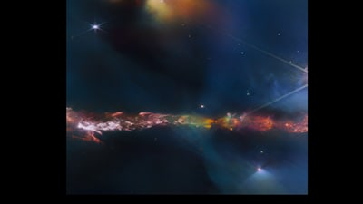 Image of Herbig-Haro objects shared by ESA. (Instagram/@European Space Agency) Image of Herbig-Haro objects shared by ESA. (Instagram/@European Space Agency)