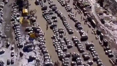Screengrab of footage showing traffic congestion in Himachal Pradesh (X/PTI) Screengrab of footage showing traffic congestion in Himachal Pradesh (X/PTI)