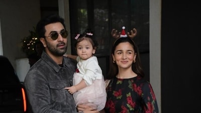 The couple also thanked the media for their wishes as Raha made her “paparazzi debut”. Last month, Alia had talked about keeping Raha's face from getting splashed across social media. The couple also thanked the media for their wishes as Raha made her “paparazzi debut”. Last month, Alia had talked about keeping Raha's face from getting splashed across social media. 