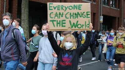 Climate change demonstrations (Gero Rueter/DW)