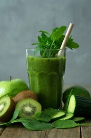 Green Smoothie recipe (Instagram/@Giorgi Iremadze) Green Smoothie recipe (Instagram/@Giorgi Iremadze)