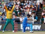 South Africa's wicketkeeper Heinrich Klaasen (L) unsuccessfully appeals for the dismissal of India's Suryakumar Yadav (R) during the third T20 cricket match between South Africa and India South Africa's wicketkeeper Heinrich Klaasen (L) unsuccessfully appeals for the dismissal of India's Suryakumar Yadav (R) during the third T20 cricket match between South Africa and India