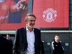 Jim Ratcliffe is pictured at the Old Trafford in Manchester