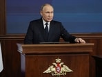 Russia-Ukraine War: Russian President Vladimir Putin speaks during a meeting with the top military brass in Moscow.