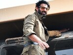 Prabhas in a still from Salaar