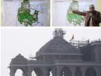 Ayodhya Trust general secretary Champat Rai on Tuesday revealed the map of Ayodhya's Ram Temple complex. Ayodhya Trust general secretary Champat Rai on Tuesday revealed the map of Ayodhya's Ram Temple complex.